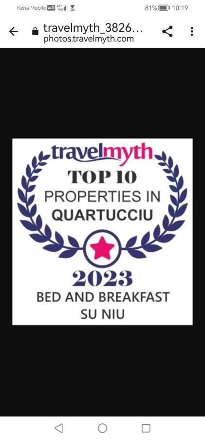 Bed And Breakfast Su Niu Quartucciu Εξωτερικό φωτογραφία